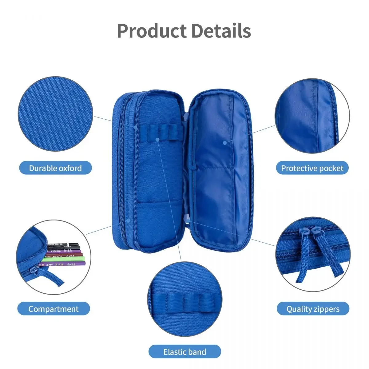 Пеналы с геометрическим рисунком игры милый простой пенал демоном сумки для