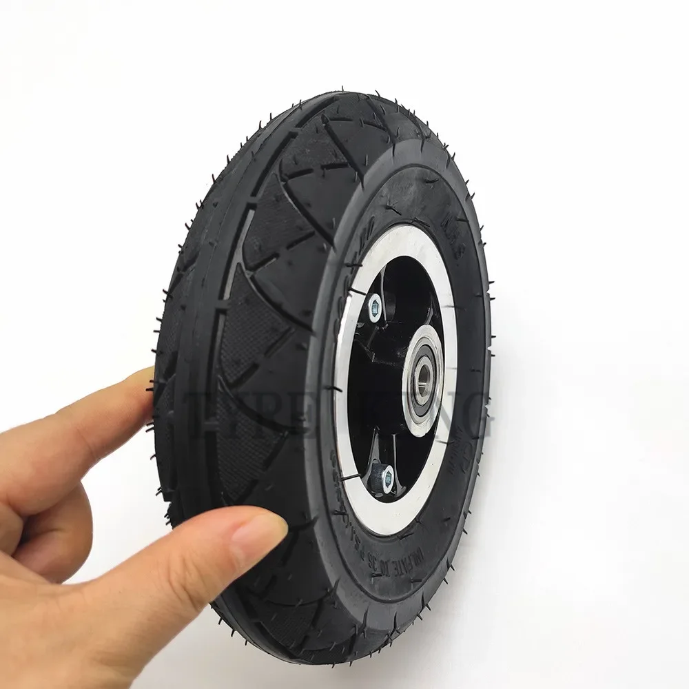 200x50 колесо сплошная шина 200*50 заполненная с ступицей для бритвы E100 E125 E200 скутер Vapo