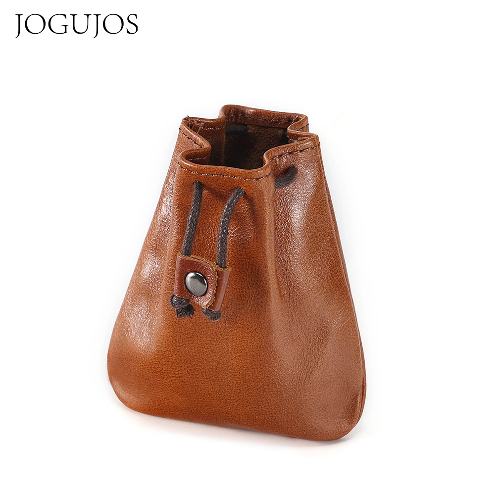 Модный тонкий кошелек JOGUJOS из натуральной кожи для девушек Женский компактный