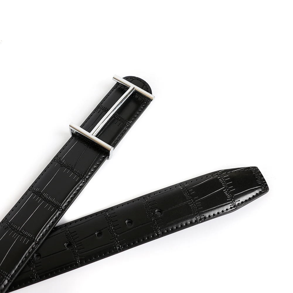 140 см 150 Роскошный дизайнерский ремень с пряжкой H Мужской высококачественный