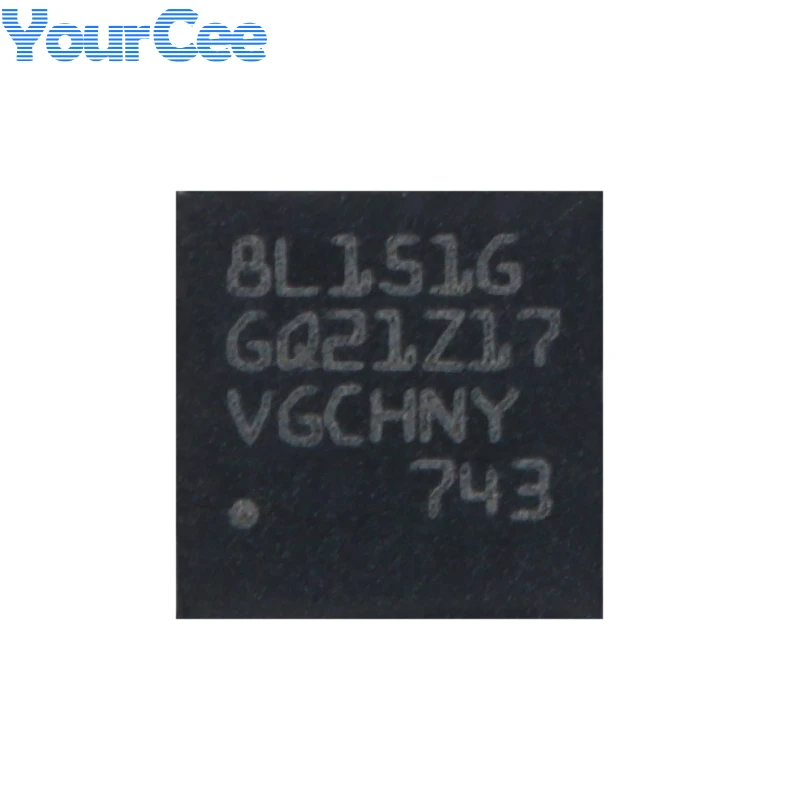 

Флэш-память STM8L151G6U6 UFQFPN-28 16MHz 32KB, 8-битный микроконтроллер MCU 8L151G6U6 IC EEPROM 1KB RAM 2KB UFQFPN28