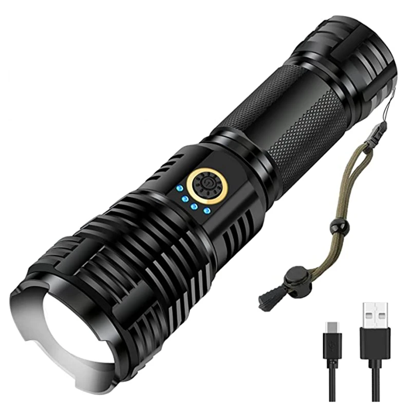 

Фонарик светодиодный, суперъяркий, водостойкий IPX7, яркий