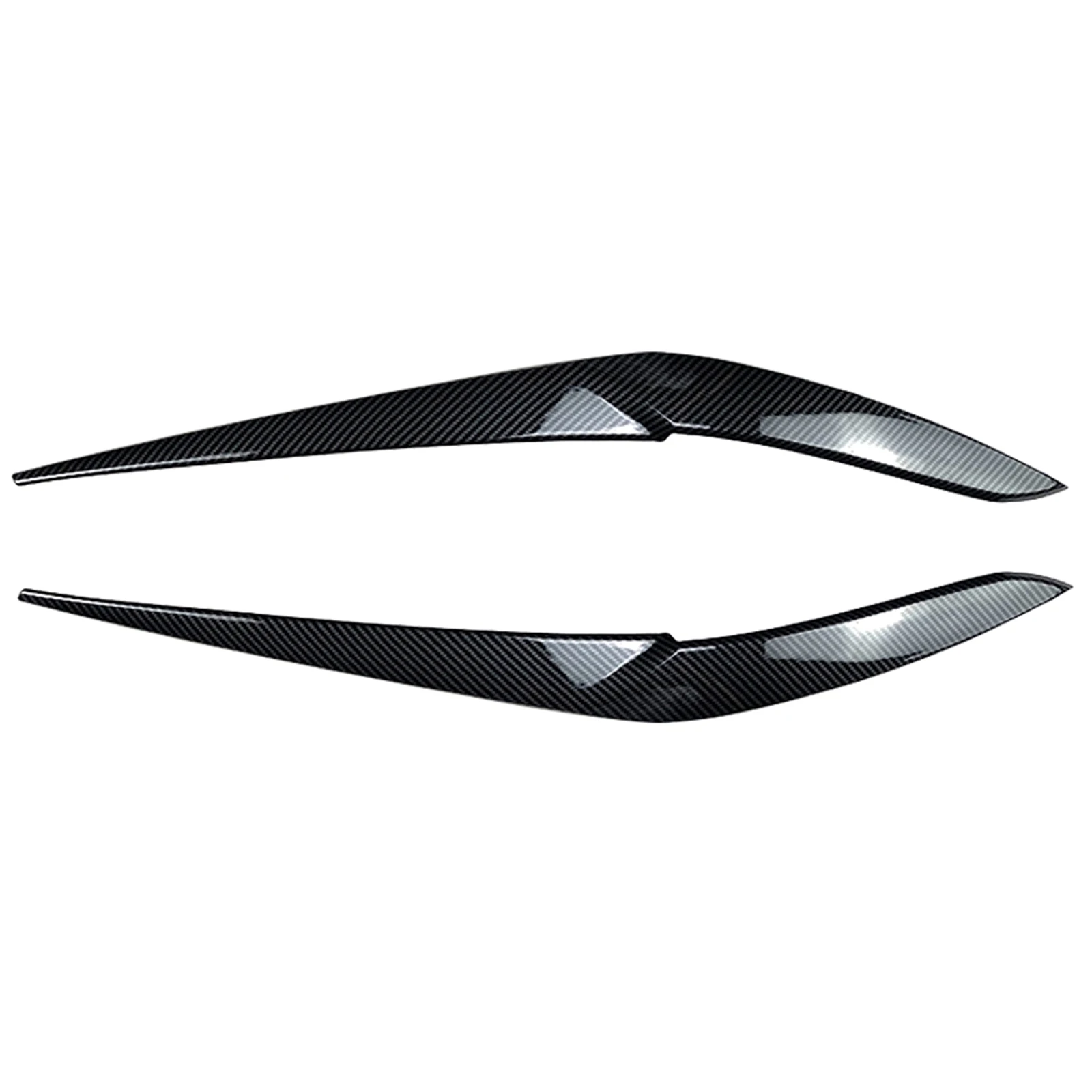 

Для BMW X5 G05 X6 G06 2019-2023 крышка фары накладка бровь глянцевый черный/углеродное волокно вид фара веко фара брови