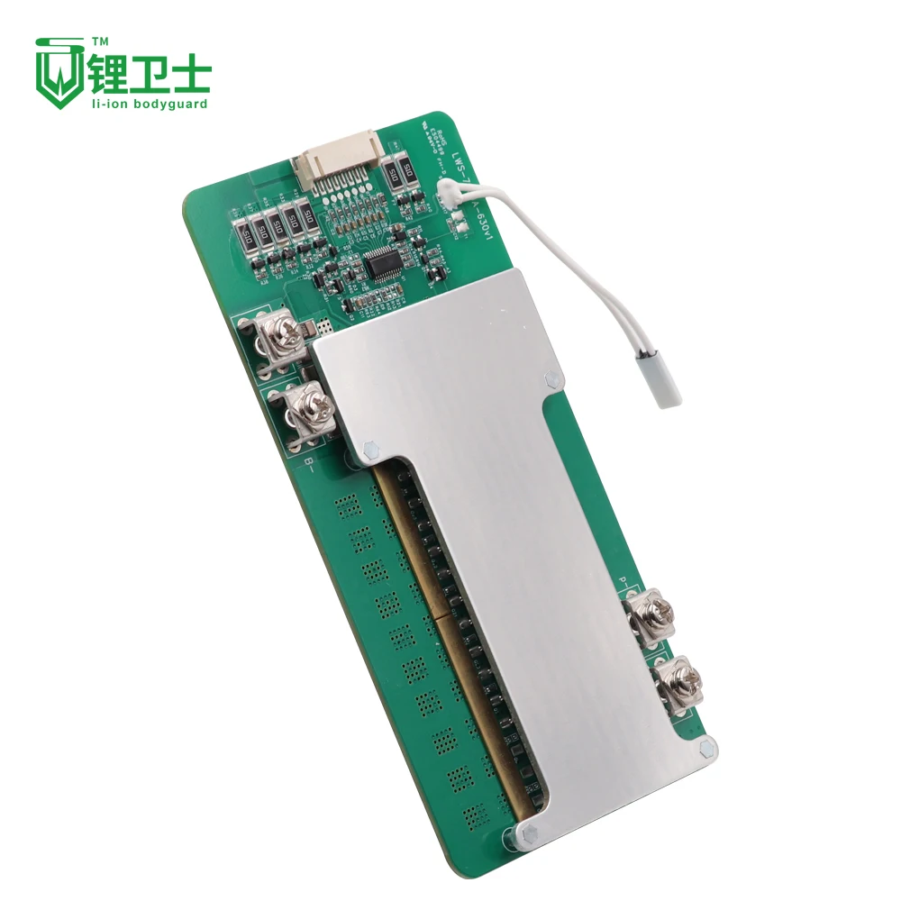 Сбалансированная плата LWS 7S 60A 24V Li-Ion LiFePO4 BMS с переключателем температуры 75C/90C для