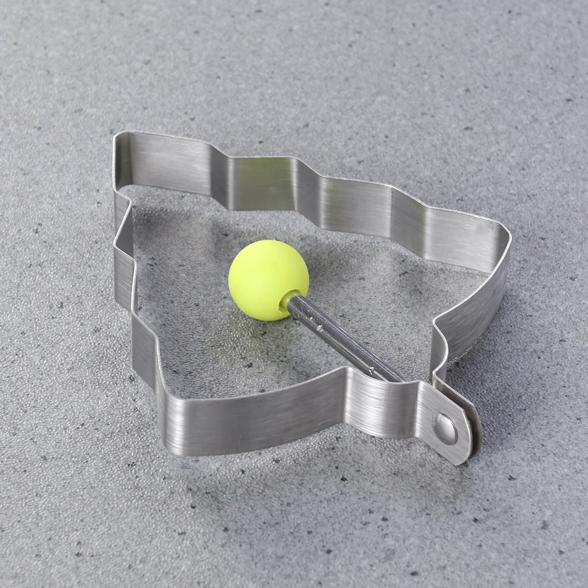 2 шт. форма для жареных колец резки яиц формирователь вареных серебряная жарки из