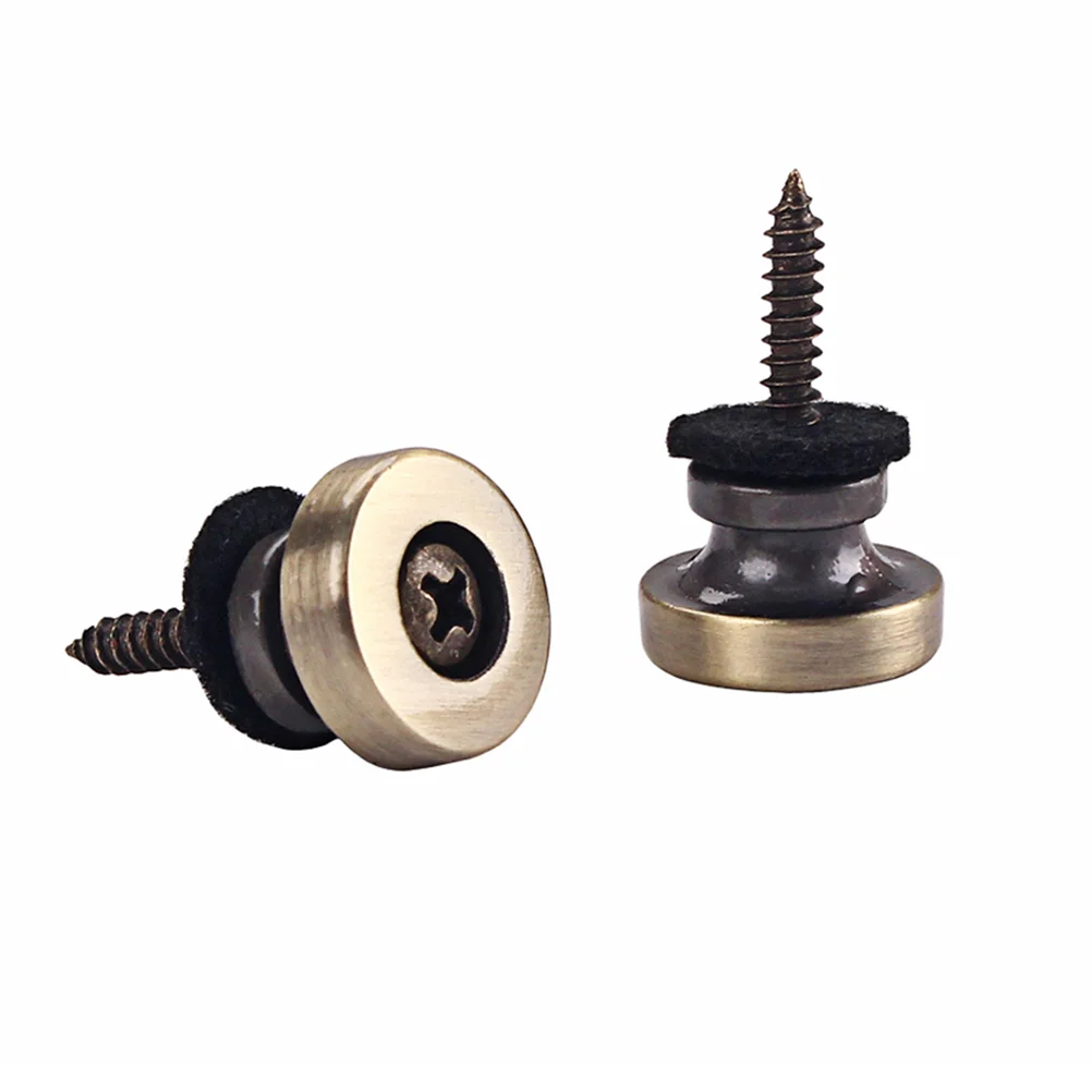 

2 шт., металлические замки для гитары с винтами