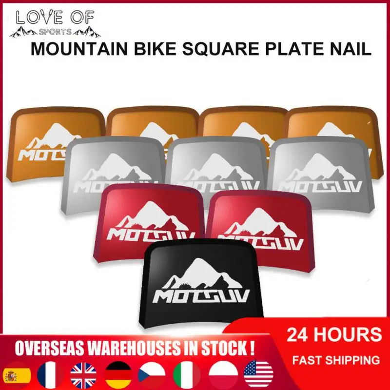 

Mountain Bike Square Chain Wheel Nails MTB Bicycle Ultralight Crank Colorful Metal Bike Chainring Disc Pegs Crank Screws