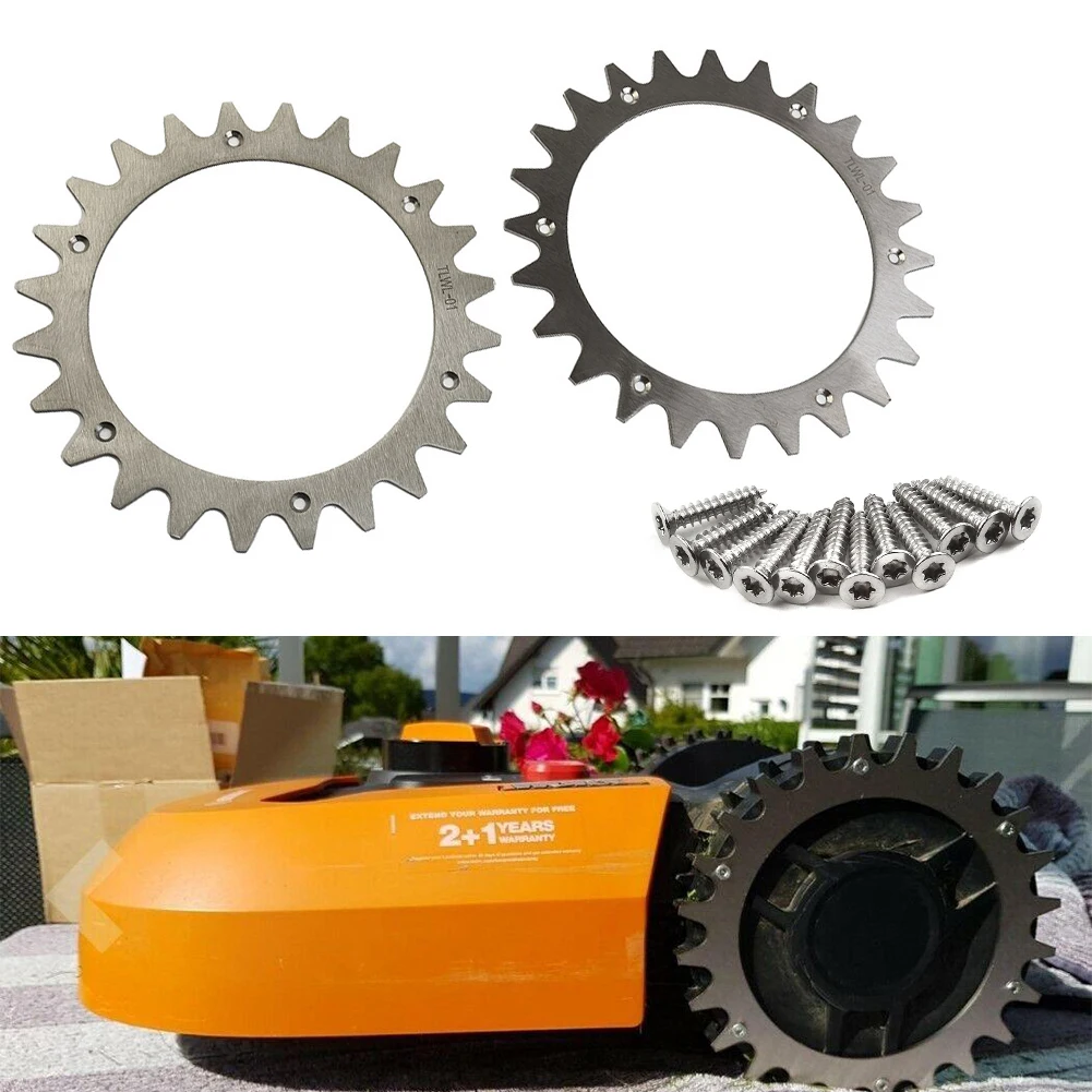 

Stainless Steel Rasenroboter Mähroboter Spikes For LANDROID Robot Mowers S&M Models S300 WR130E Garden Power Tool Accessories
