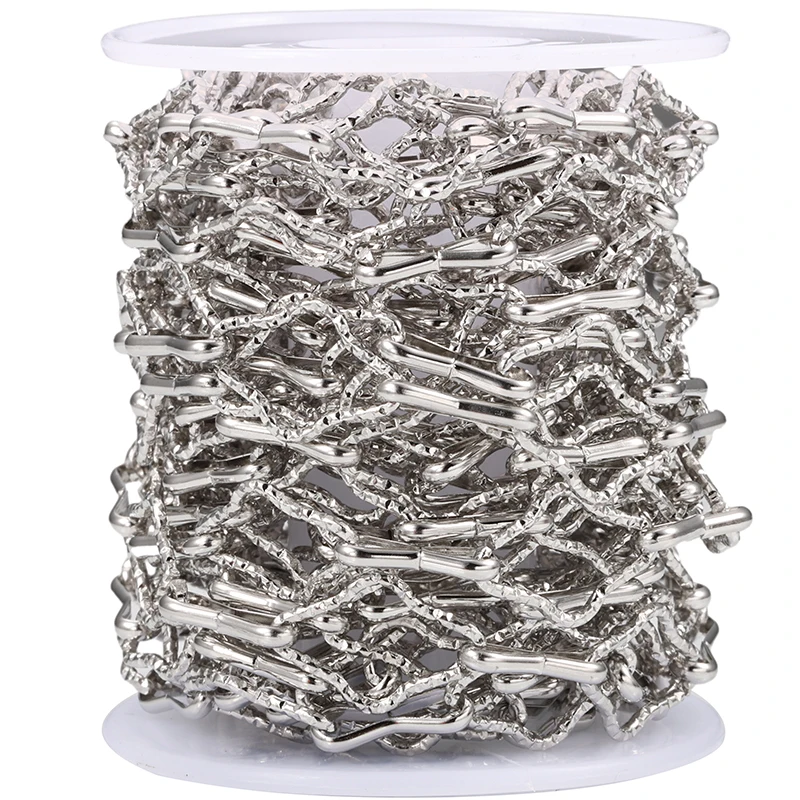 Цепочка из нержавеющей стали в форме НЛО для изготовления ювелирных изделий