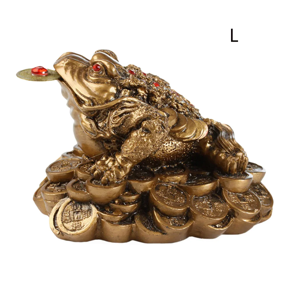 

Toad Ornament Lucky Fortune Wealth Protection Three Leg Corrosion Resistance Tabletop Resin Evil Elimiate Office Home Gifts