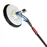 extentool 5 5m cleaning brush for automatic electric telescopic solar panel cleaning machine robot equipment tools pole