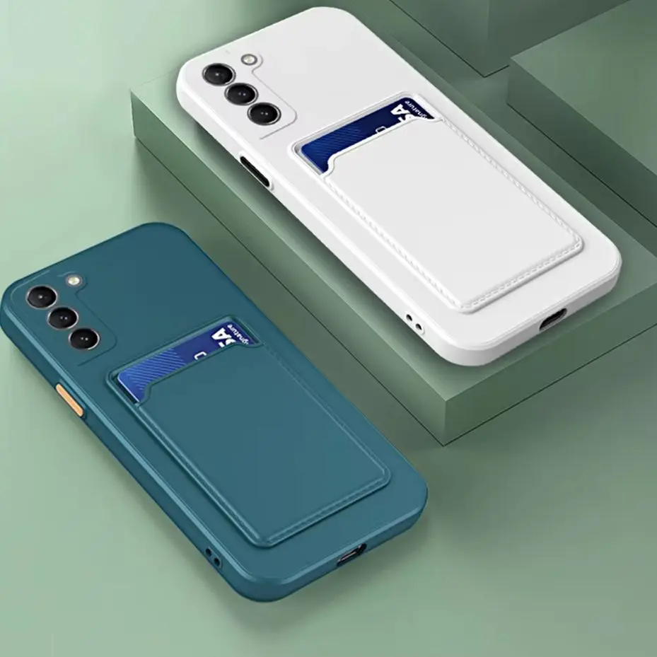 łzać etui z miękkim silikonowym miejscem na kartę do Samsung Galaxy A32 A22 A34 A54 A24 A12 M32 A25 A35 A53 A33 A55 A15 A23 M33 Wallet Cover