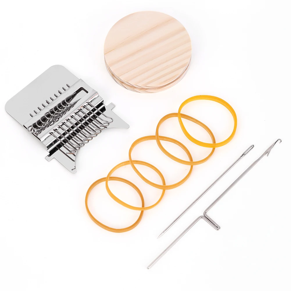 Ткацкий мини-станок для дарнинга деревянный ткацкий станок вязальный домашний