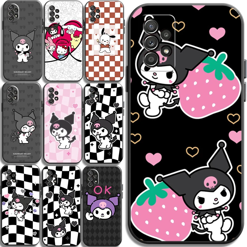 

Hello Kitty Kuromi Phone Cases For Xiaomi Redmi Note 8T 8Pro 2021 8 7 8A 7A 8 Pro Coque Soft TPU Funda