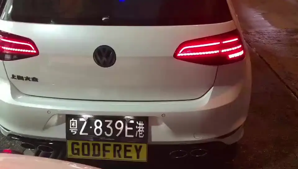 

Golf7.5 MK7.5 LED Tail Rear Lights for= Golf 7 MK7 Golf7 All LED Rear Lamp dynamic turn signal lamp
