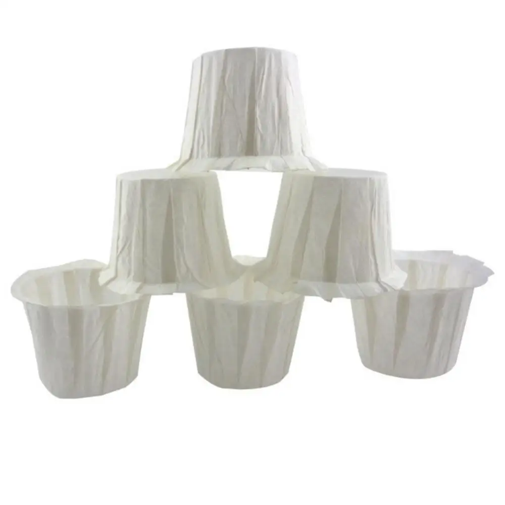 100pcs Disposable Coffee Cup Filters Espresso Machine Mocha 