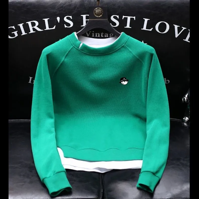

2022 Autumn New Golf Wear Men Long Sleeve T-shirt Sweatshirt Golf Shirts Man Athletic Wear Golf Best Men Clothing Coats size 4XL