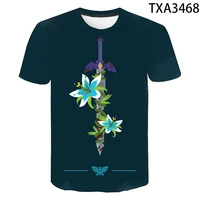 2022 new 3d printing mens and womens fashion t shirts summer all match street anime quality casual childrens tops