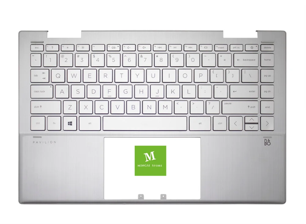 ДЛЯ HP Pavilion X360 14-DY 14M-DY TPN-W146 Верхний чехол для упора рук крышка клавиатуры C Shell