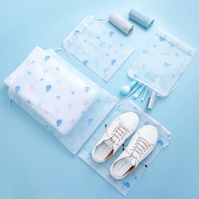 

1pc Travel PVC Cosmetic Storage Bags Zipper Cartoon Makeup Bag Organizer Women Beauty Toiletry Kits Bath Wash Make Up Case