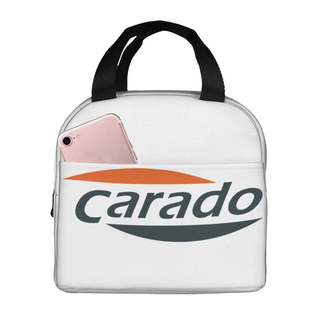 Сумки для обеда с логотипом Carado изолированная коробка бенто портативная сумка