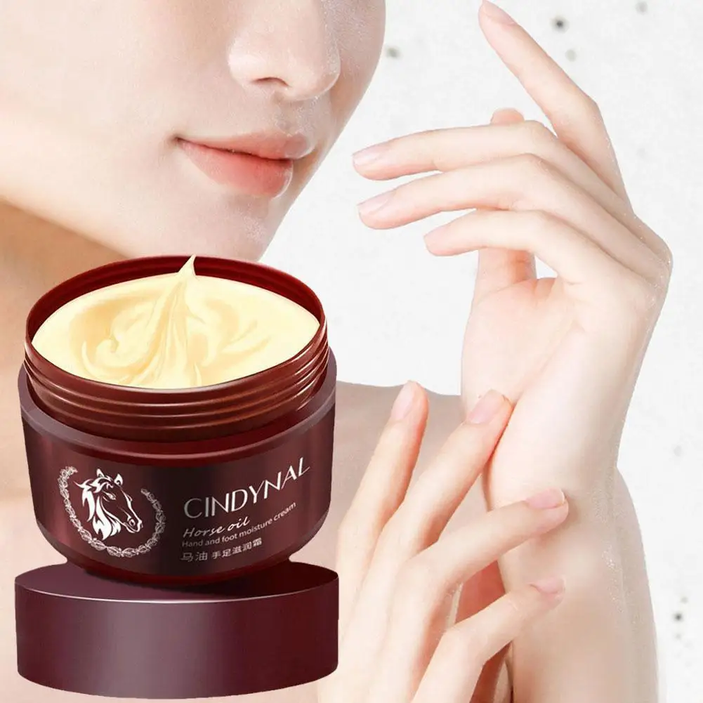 Крем для рук и ног с конским маслом натуральное конское масло восстанавливающий