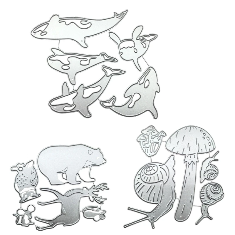 

Lovely Shrimp Crab Metal Die-Cut DIY Scrapbooking Cutting Dies Embossing-Decor Dropship