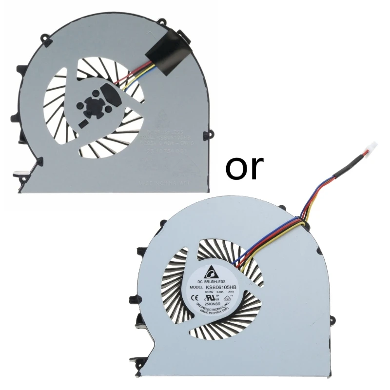 

Original Laptop CPU Cooling Fan for HP Probook 450 455 470 G1 DC5V 0.4A 4pin 4-wires Laptop Cooler Fan