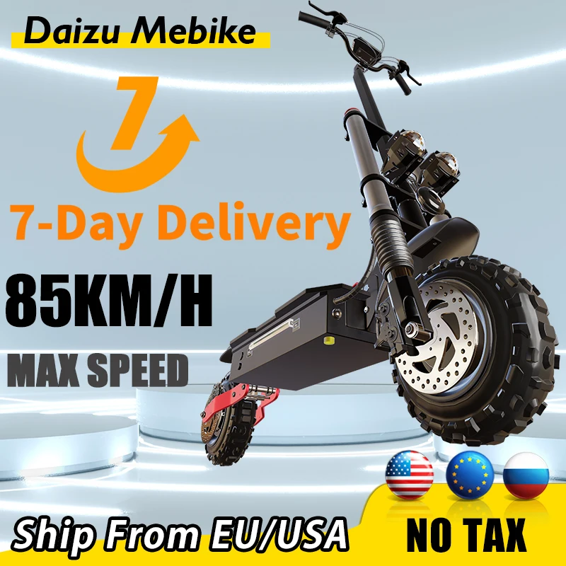 

100km Electric Scooter 60V 5600W Powerful E Scooter Max Speed 85km/h Long Range Electric Scooters Adults with Seat Dual Motor