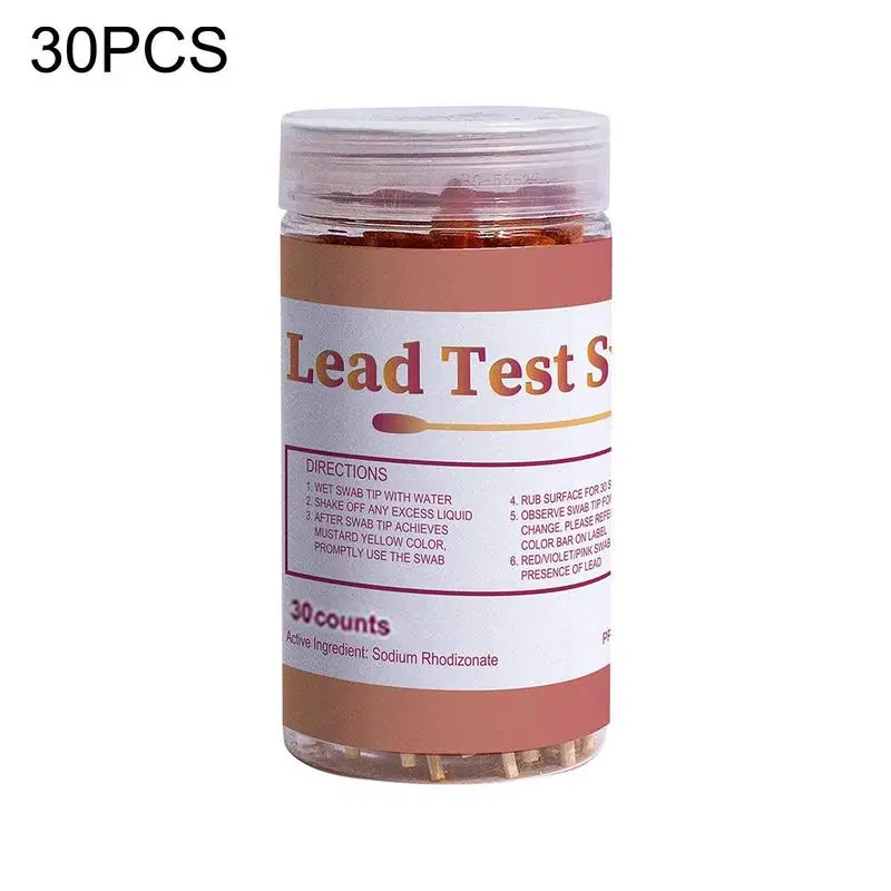 Набор для быстрой и точной проверки свинца 30/60 шт. тампоны результатов в течение 30