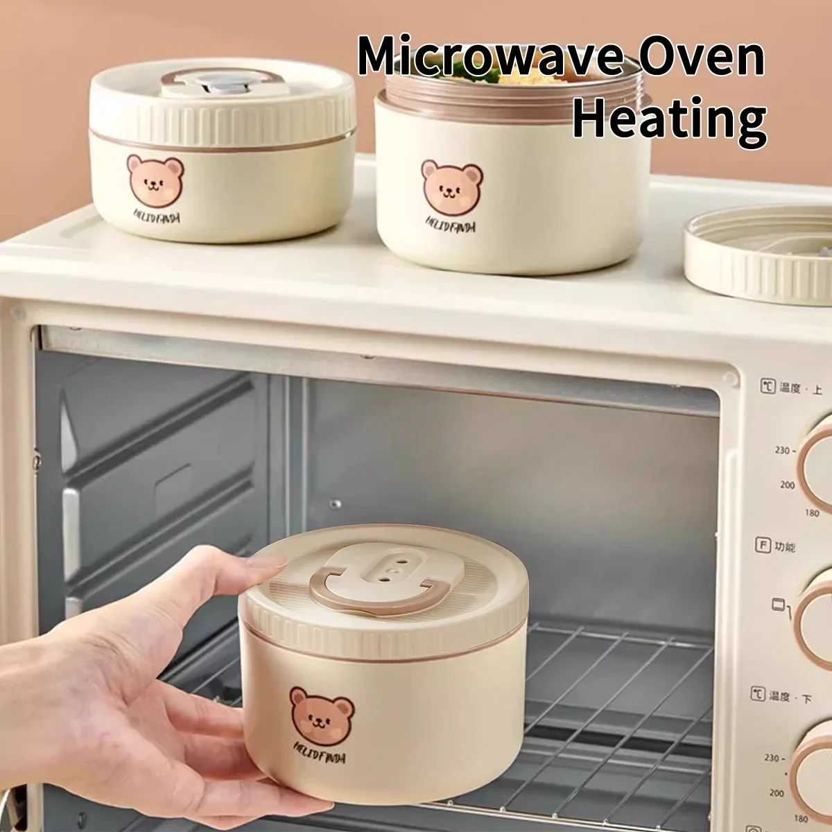 WORTHBUY Fiambrera aislada портативный acero inoxidable 304 контейнер для хранения продуктов ensalada frutas