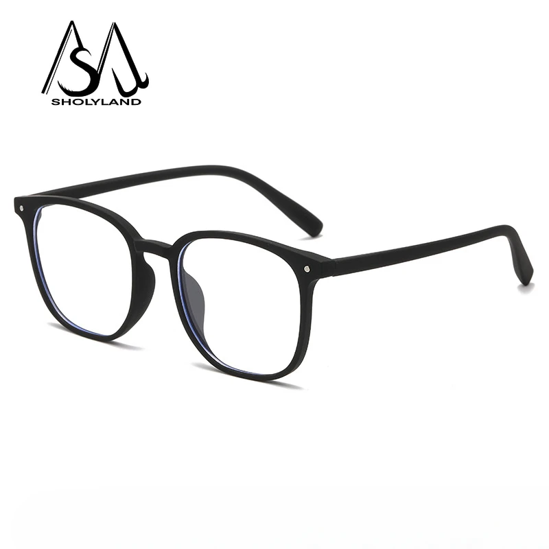 Ретро Очки В Квадратной Оправе С Защитой От Синего Света Модные Солнцезащитные