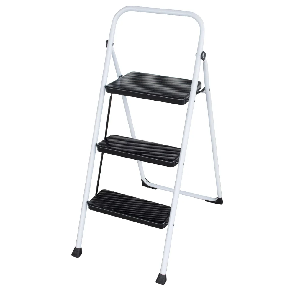 

MOYU Three Step Folding Utility Step Ladder,ladder for Home,folding Ladder, Step Stool,Slip Resistant Step