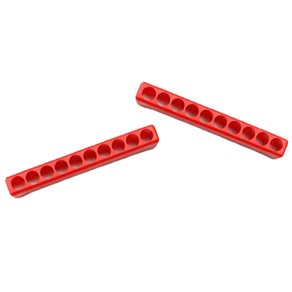 

Black Red Screwdriver Storage Screwdriver Storage Brand New 1/4inch Hex 10 Holes For 1/4inch Hex Tool 1/4inch Hex