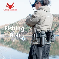 purelure multifunctional fishing tackle belt waterproof fish lure gear reel rod bag utility convenient fishing belt