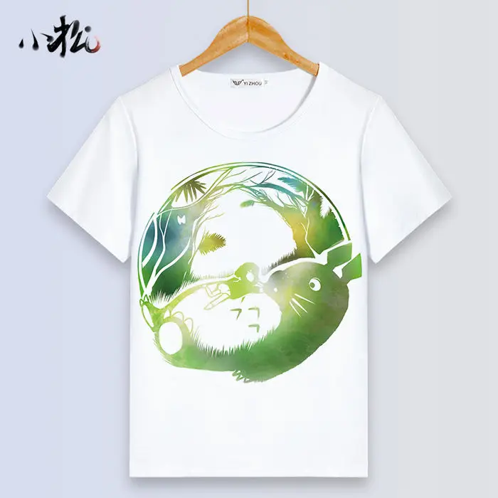 Ghibli Totoro women clothing aesthetic clothes tops t shirts t-shirts for women graphic  t shirt women kawaii clothes oversized