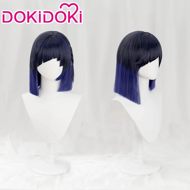 Парик для косплея DokiDoki Genshin Impact Ye Lan