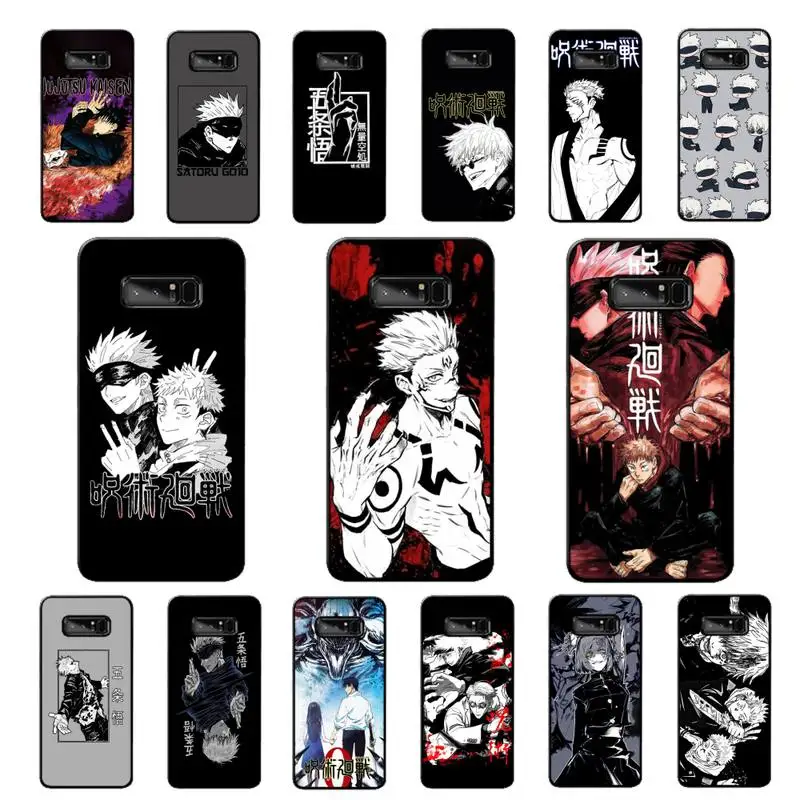 

Babaite Anime Jujutsu Kaisen Phone Case for Samsung Note 5 7 8 9 10 20 pro plus lite ultra A21 12 02