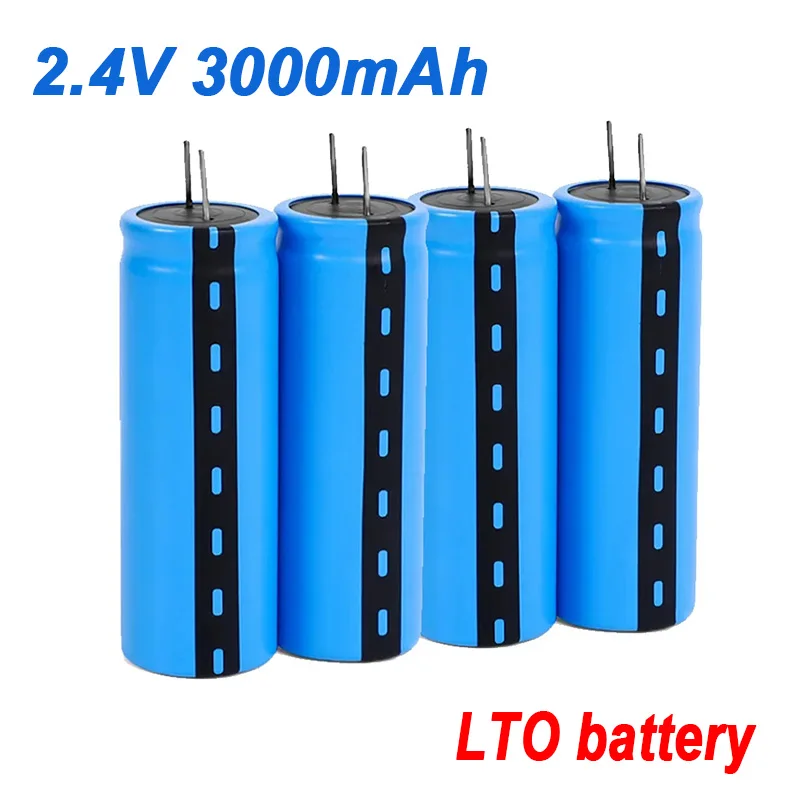 

The latest 2.4V 3000Mah Lto 23680 Lithium titanate mobile 15C rechargeable low-temperature battery 25000 cycles lto battery