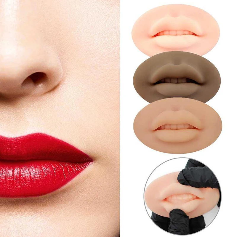 

5D Nude Open Mouth Lips Practice Silicone Skin For Beginner and Experienced Tattoo Artists