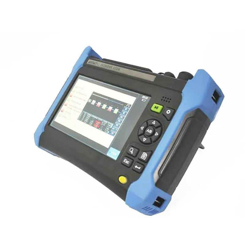 JW3302XR SM MM 7-inch TFT Color LCD Display Fiber Optic OTDR with OPM VFL Function Support English Spanish Portuguese