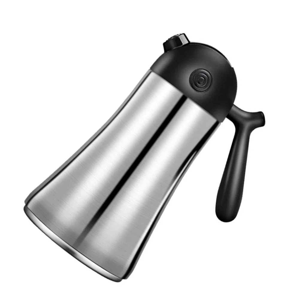

Dispenser Bottle Soy Sauce Stainless Steel Vinegar Oil Condiment Container Kettle Olive Organizer Salad Storage
