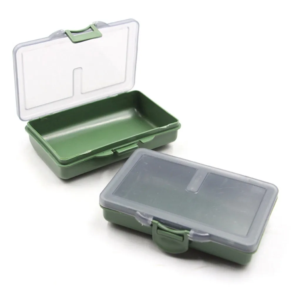 

1pc Fishing Tackle Box 1-8 Compartments Storage Box Carp System Fishing Bait Boxes 105*65*24mm PP Fishing Equipment Tackle Tools