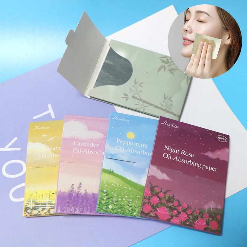 

300/400 листов, Абсорбирующая масляная пленка для лица