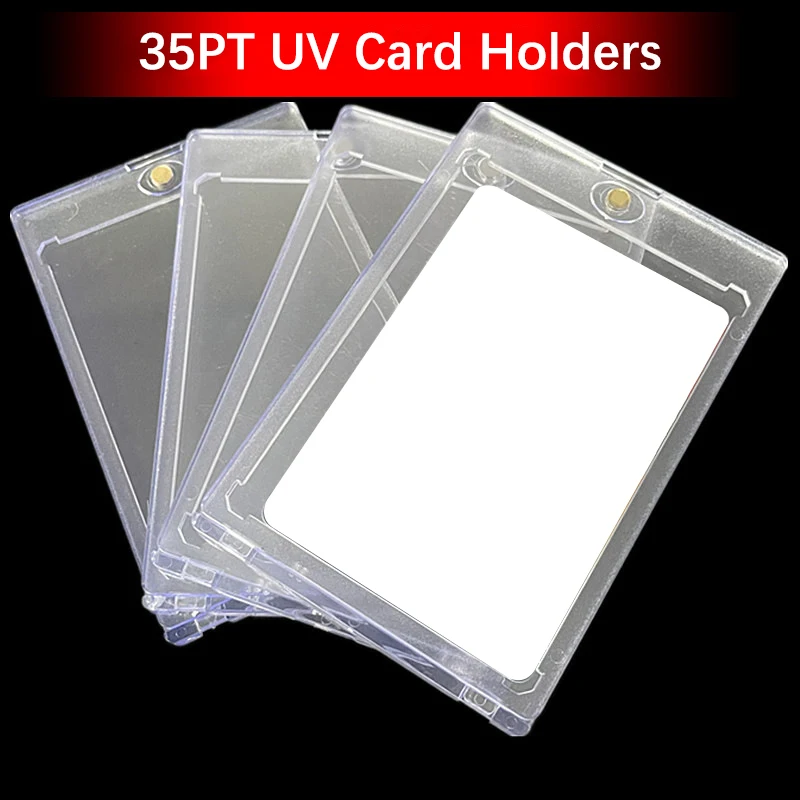 

Hard Plastic Clear Acrylic Kpop Card Office Staff Card Cover Case Protect Sleeve Student Id Name Bus Card Holder Case