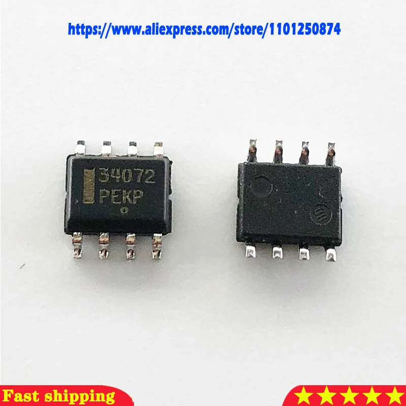 10 шт./лот MC34072DR2G MC34072 34072 лапками углублением SOP-8 в наличии