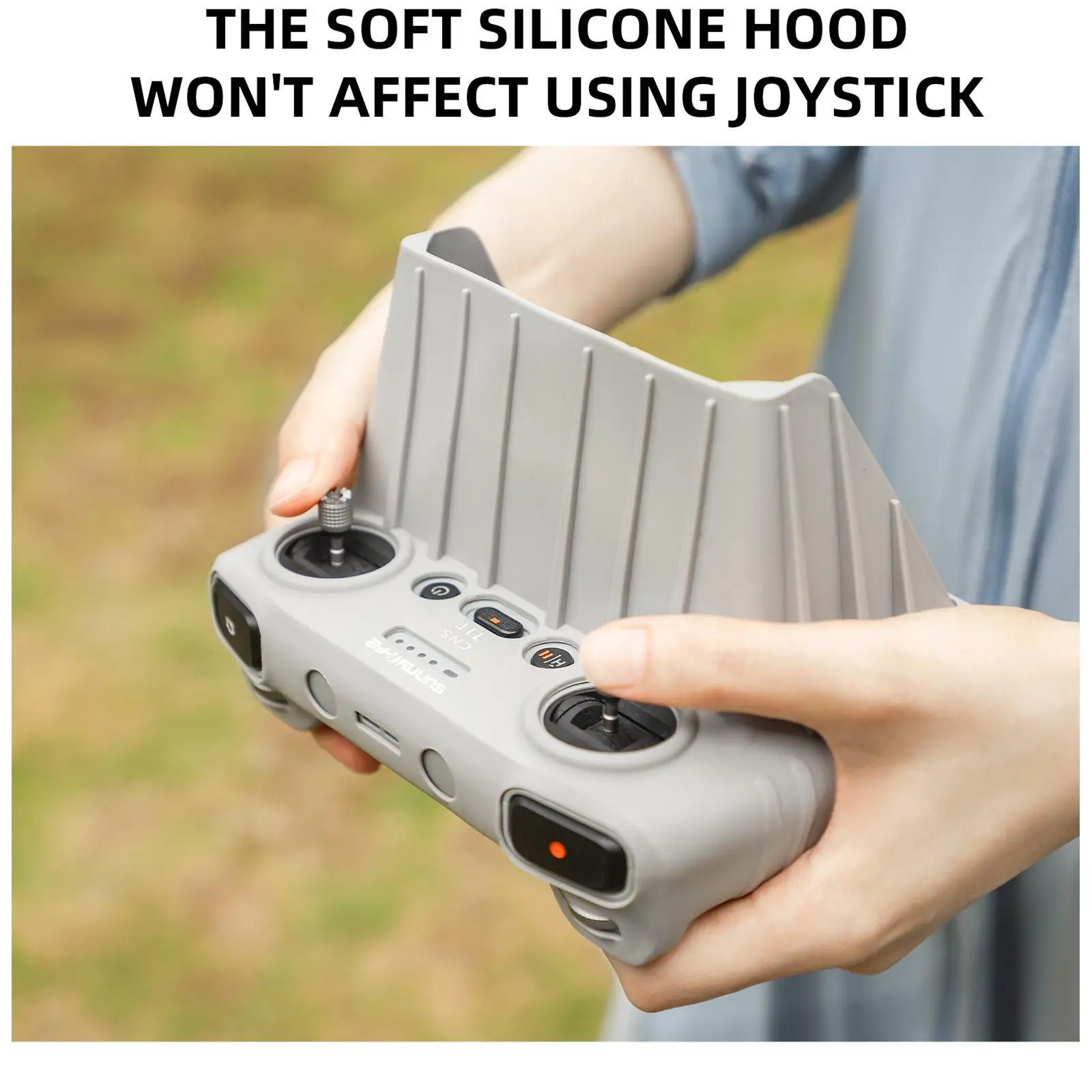 

Silicone Protective Cover With Hood/without Hood For DJI Mini 3 Pro Remote Controller Protector Sleeve For Mini3 Pro Accessories