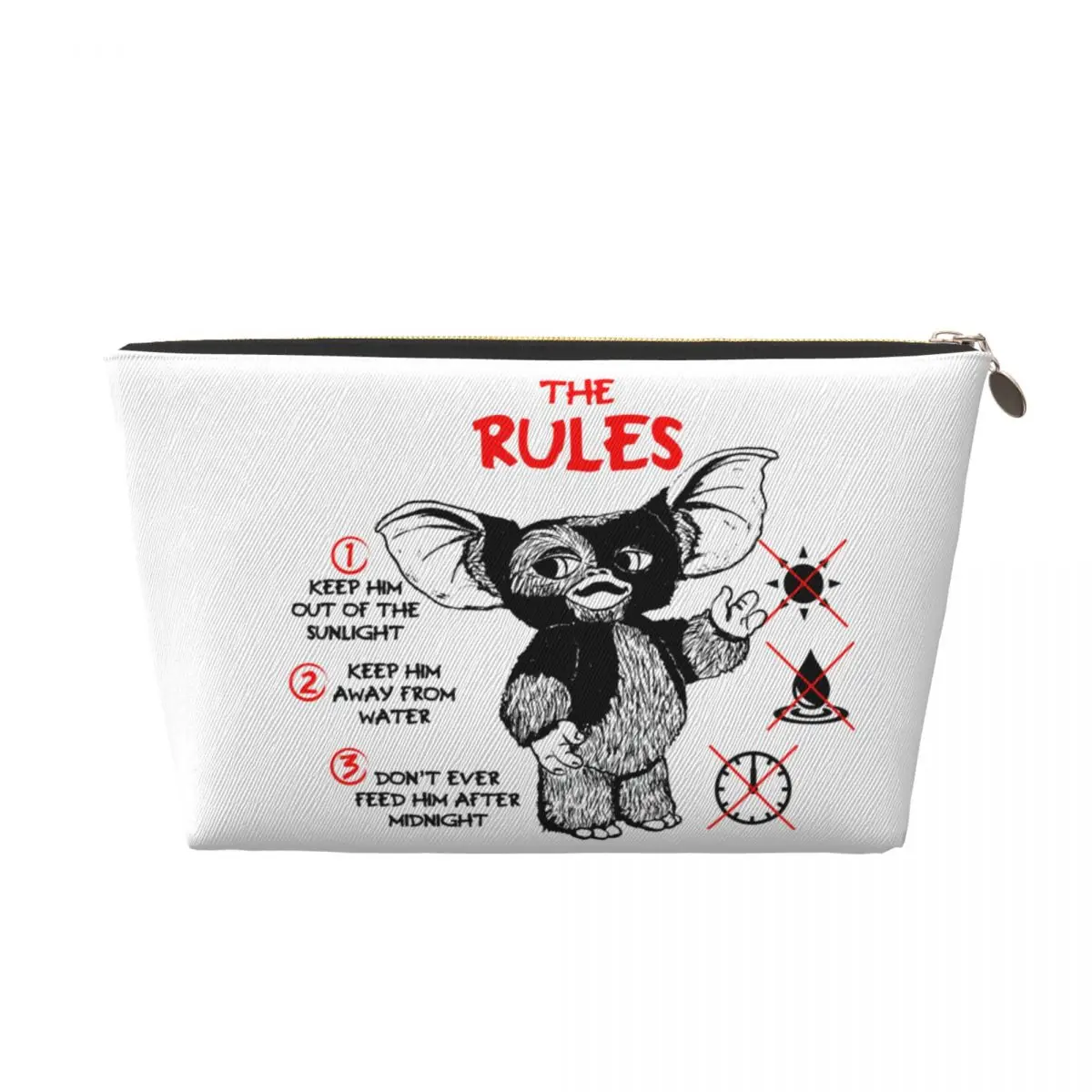 Индивидуальная дорожная косметичка Gremlins Gizmo для женщин Mogwai страшный макияж