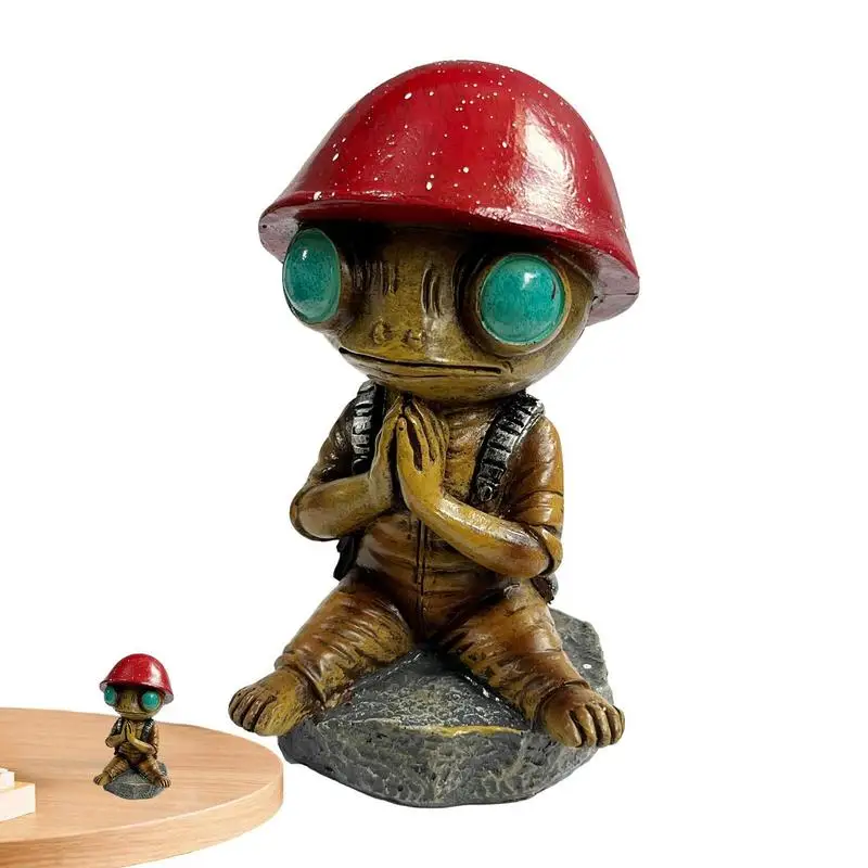 

Alien Garden Statues Resin Garden Alien Decor Statues Outdoor Yard Art Resin Figurine Decorations Alien Statue Ornaments For