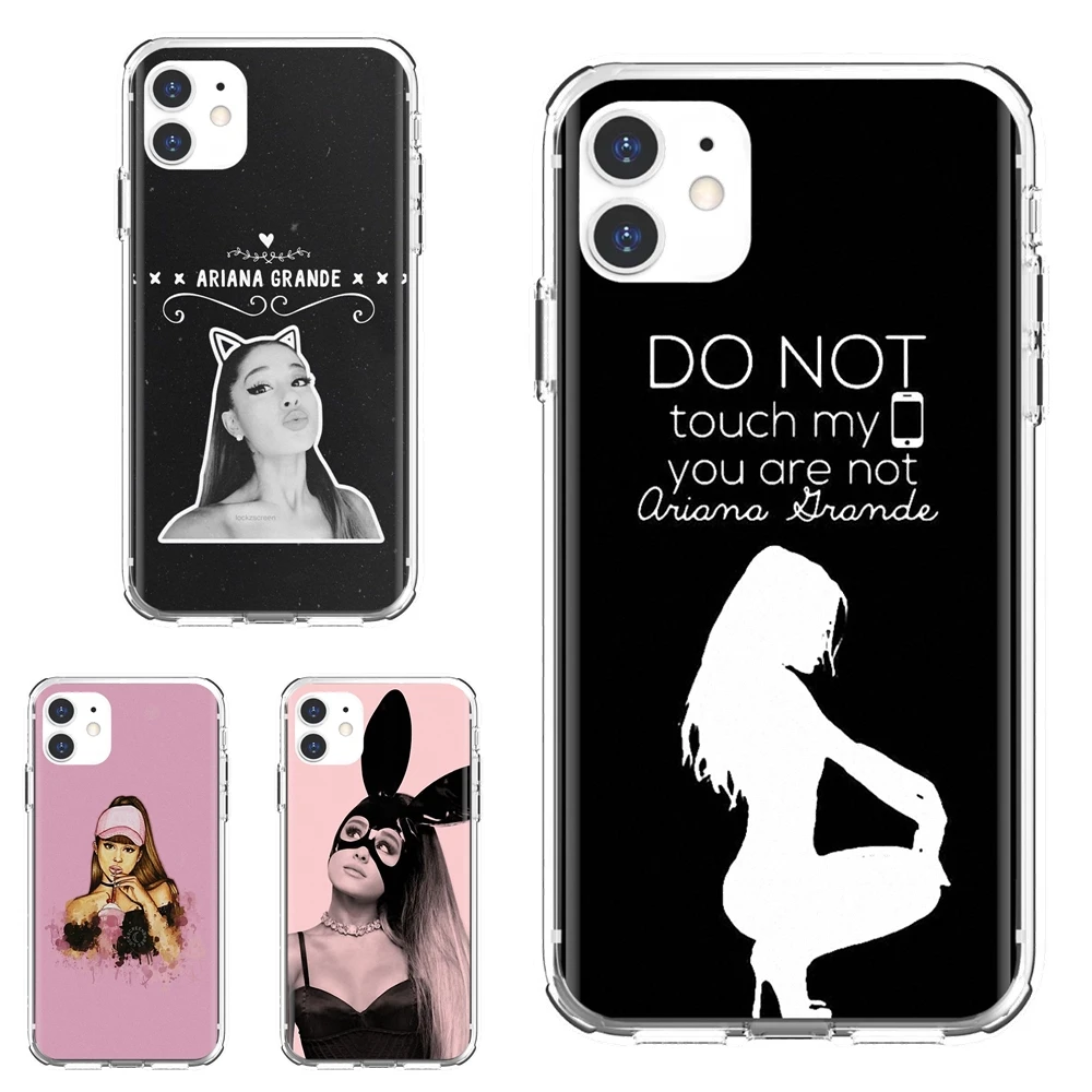 Мягкий чехол Ариана-Гранде-певица-коллаж для Huawei P50 P30 P40 P20 P8 P9 P10 Lite Pro 2016 2017 P Smart Plus